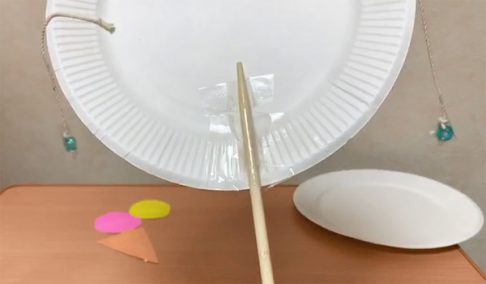 紙皿と割り箸